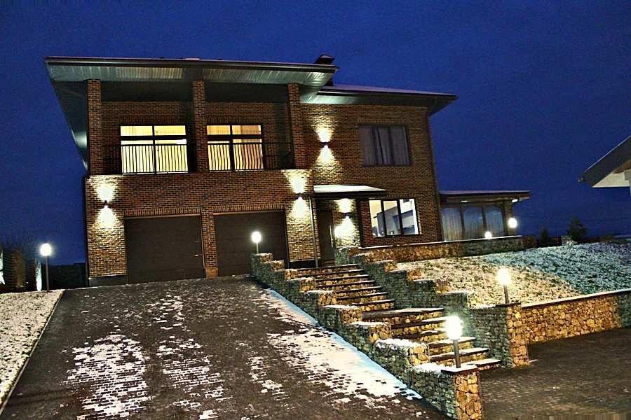 Дом 540 м² с цокольным этажом